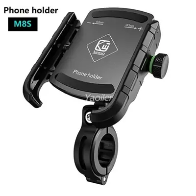 Image de Support Téléphone Moto Anti-Vibration en Aluminium