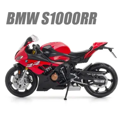 Image de BMW S1000RR Miniature 1:12 - Moto de Course en Métal