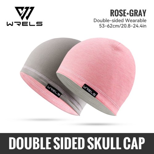 Imagen de WRELS Gorro de calavera Gorro de lana Gorro polar transpirable a prueba de viento de invierno Gorro ...
