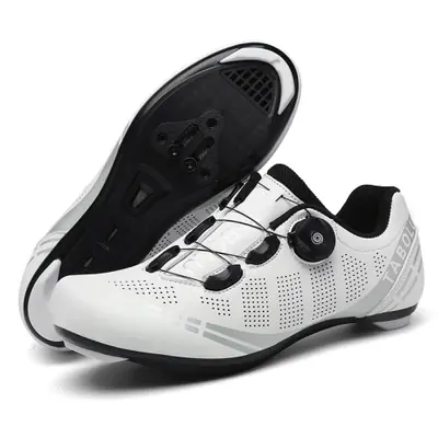 Image de Chaussures de Cyclisme SPD pour Hommes et Femmes - Verrouillage Rapide