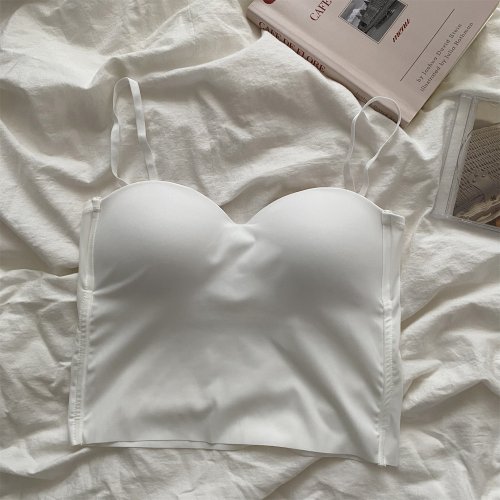 Imagen de Camiseta sin mangas para Yoga y gimnasio para mujer, Top Popular de punto liso y sin costuras, chale...