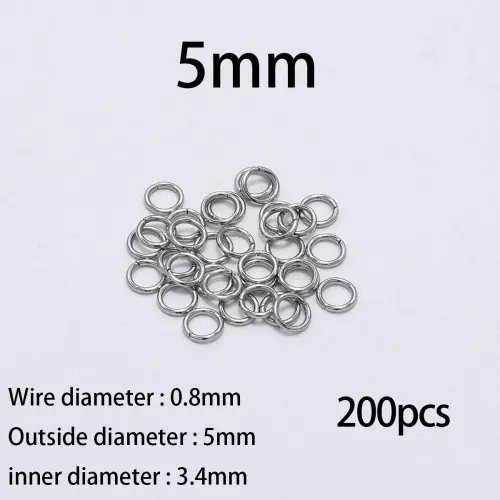 0,8 x 5mm 200 Stk.