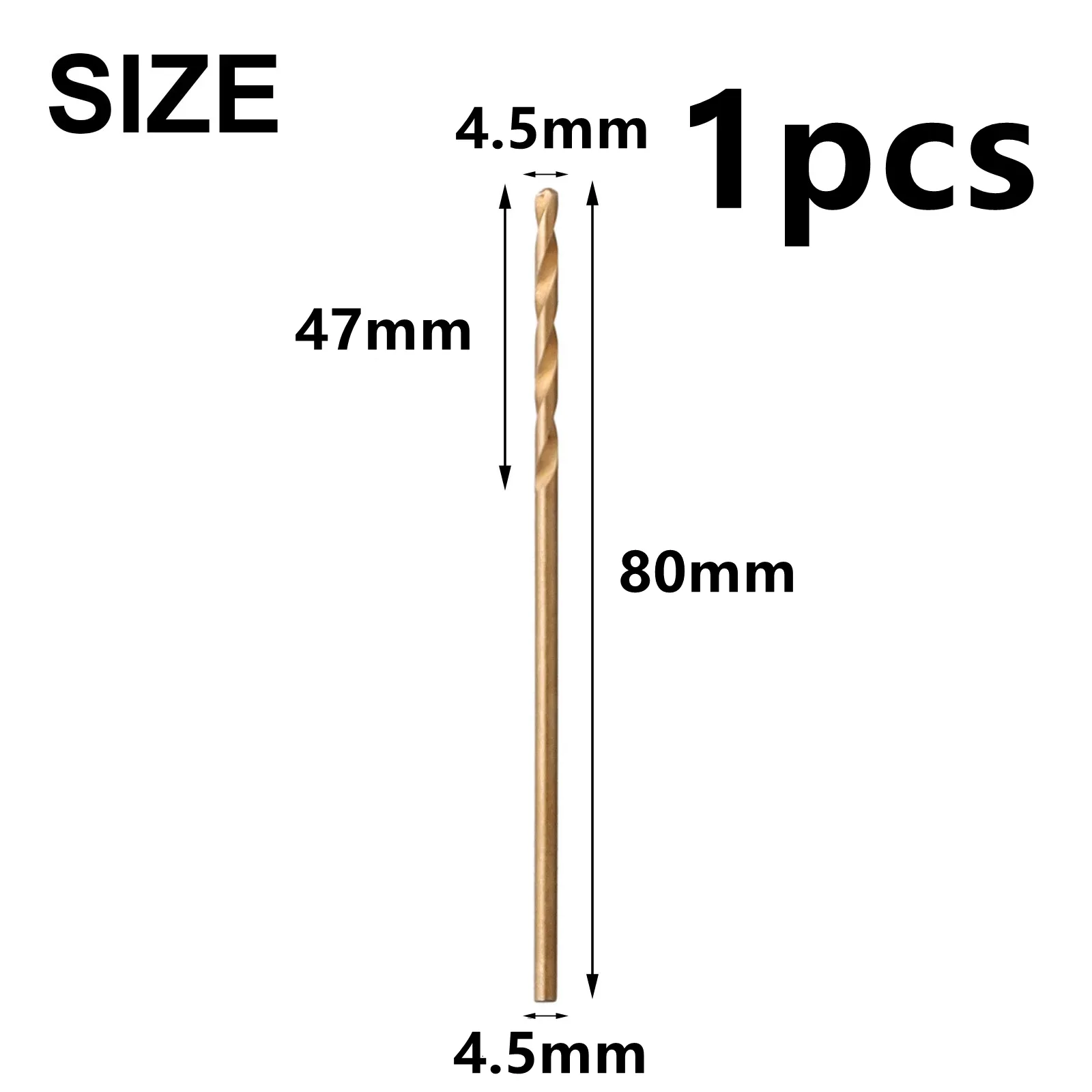1 pieza 4,5mm