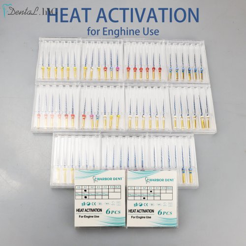 Imagen de Limas de Canal Dental Activadas por Calor - Pack de 6 Unidades