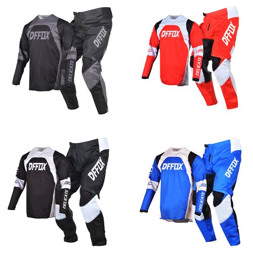 Immagine di Tuta da Motocross DFFOX 180-360 – Completo Maglia e Pantaloni
