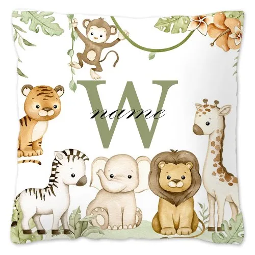 Letter W met naam