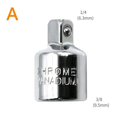 Image de Adaptateurs de Clé à Cliquet 1/4 - 3/8 - 1/2 pouce en Acier Chromé