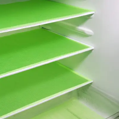 Image de Tapis Réfrigérateur Étanche 4 Pièces - Anti-Huile & Lavable