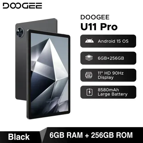 6GB 256GB noir