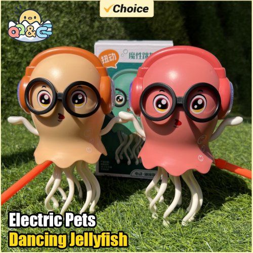 Afbeelding van Octopus Danser: Grappige Dansende Kwallen en Inktvis Elektronisch Speelgoed voor Kinderen met Automatische Obstakelvermijding