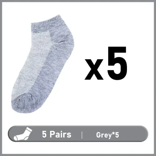5 paires gris