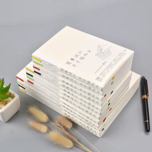 Image of Premium 176-Page Journal Refill Inserts for A5, A6, B6, Slim Weeks & A8 Notebooks – 100GSM Paper with Elegant Cover Design