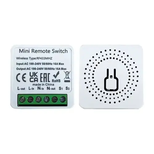Image de Télécommande RF 433 MHz - Interrupteur Sans Fil pour LED