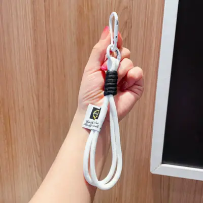 Porte-clés Tressé Irisé Créatif
