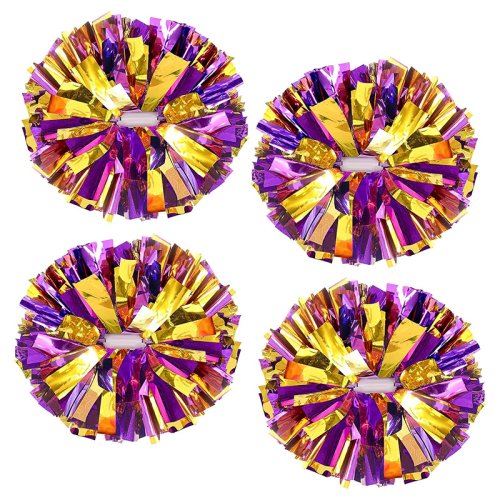 Bild von Cheerleader Pompons 31 cm – 10 Stück für Team-Events & Sportspiele