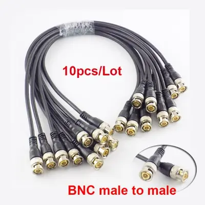 Image de Câble BNC Mâle/Mâle RG58 - 0.5m à 3m