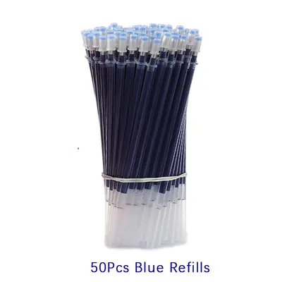 Image de Stylos Gel Kawaii 54 pcs - Bleu, Rouge, Noir
