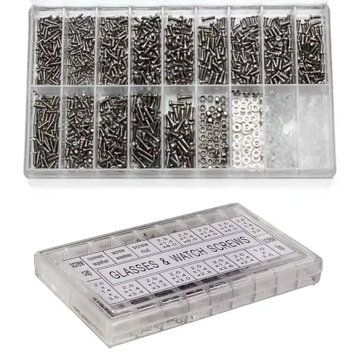 Imagen de Kit de Reparación de Gafas 18 en 1 Definitivo |   Almohadillas Nasales de Precisión, Tapas Separador...