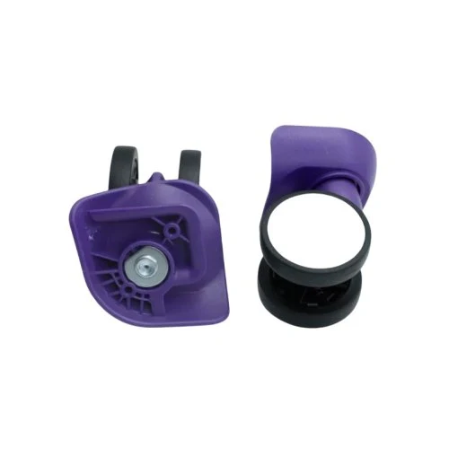 Dos morado ruedas