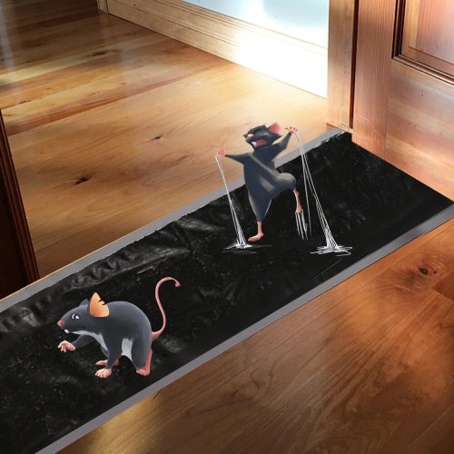 Image of Natural Sticky Mouse Trap Blankets – 2-Pack Non-Toxic Adhesive Mats for Indoor and Outdoor Pest Control