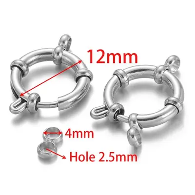 Image de Fermoirs à ressort dorés - Lot de 4 pour bijoux DIY