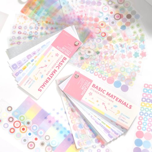 Zdjęcie Kolorowe Naklejki z Kropkami – 30 Sztuk Papierowe Znaczniki do Pamiętnika, Scrapbookingu i Dekoracji Kart