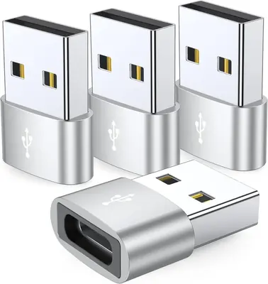 Image de Adaptateur USB-C vers USB-A - Lot de 4