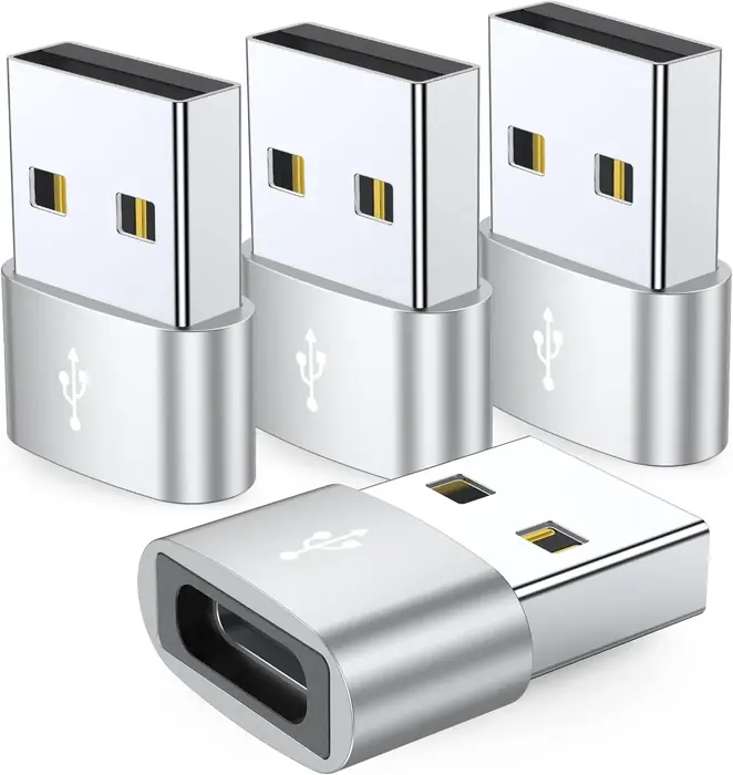 Image de Adaptateur USB-C vers USB-A - Lot de 4