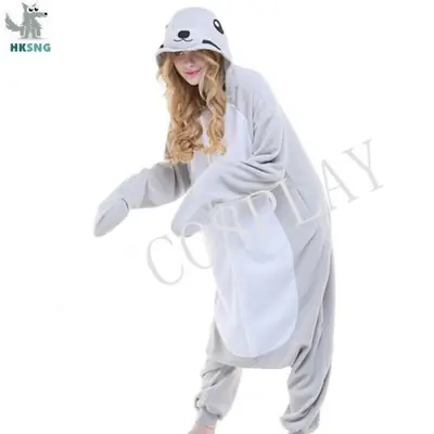 Image de Pyjama Animal Kigurumi Unisexe - Costume de Cosplay Souriant