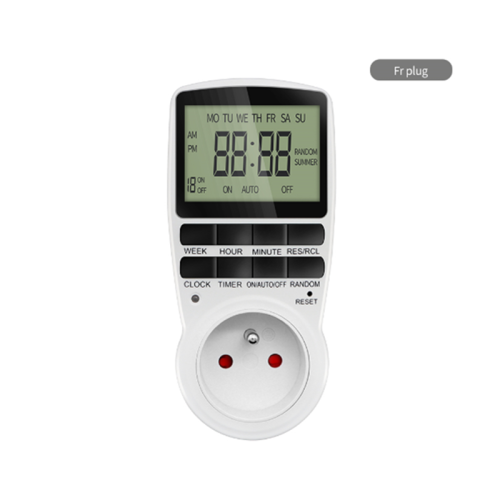 Image de Minuterie Électrique Programmable - Prise 230V/110V avec Timer 24H