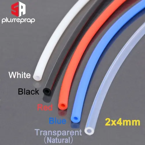 Image de Tube PTFE 2x4mm pour Imprimante 3D - 1m