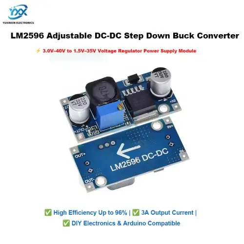 Image de Module LM2596 - Régulateur de Tension DC-DC Réglable