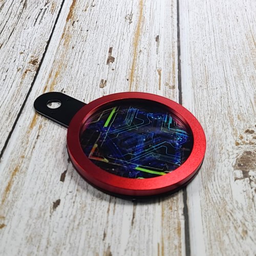 Afbeelding van Motorfiets Belasting Schijf Motor Universele Ronde, Motorfiets Verzekering Sticker Houder, Waterdichte Multicolors