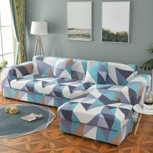 Image de Housse Canapé Angle Extensible - Protection Élégante & Pratique