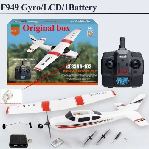 Image de Avion RC Cessna 182 - Vol 3D & Nuit