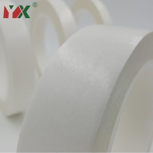 Image of High-Performance 0.09mm Aramid Paper Nomex Fireproof Tape – Anti-Flame Insulating Transformer Tape, 50m Roll for Electrical Safety