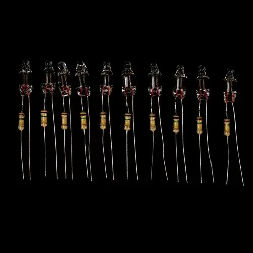 Image de Ampoules Néon Indicateur Alimentation 220V - Rouge, Bleu, Vert