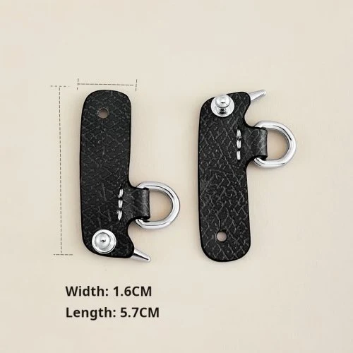 Nero argento Buckles