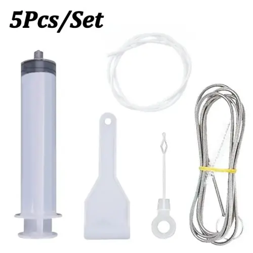 Image de Nettoyeur de Trou de Vidange Réfrigérateur - Kit 5-6 Pièces