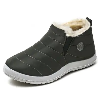 Image de Bottes Hiver Homme Sans Lacet - Chaudes & Imperméables