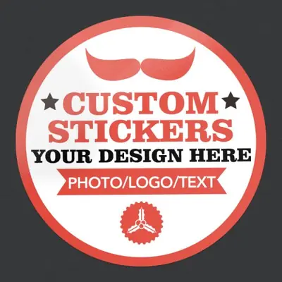 Image de Autocollants Personnalisés - Décalcomanies DIY avec Logo & Photo