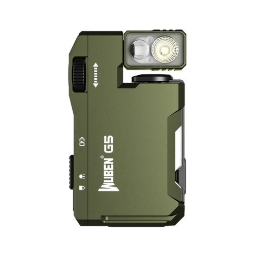 Imagen de WUBEN G5 EDC Linterna 400 Lúmenes Mini Luz de Bolsillo Portátil Antorcha Impermeable 180 °   Cabezal giratorio con cola magnética para exteriores