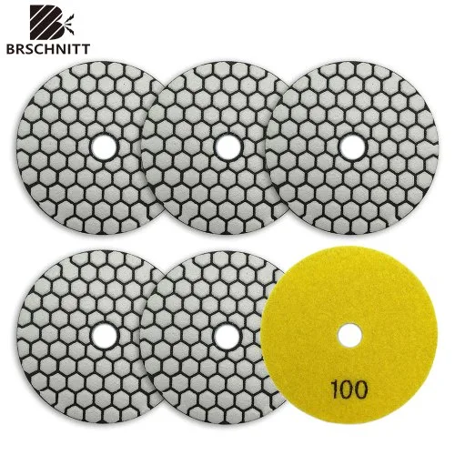 6pcs Körnung 100