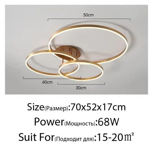 3rings 30 40 50cm