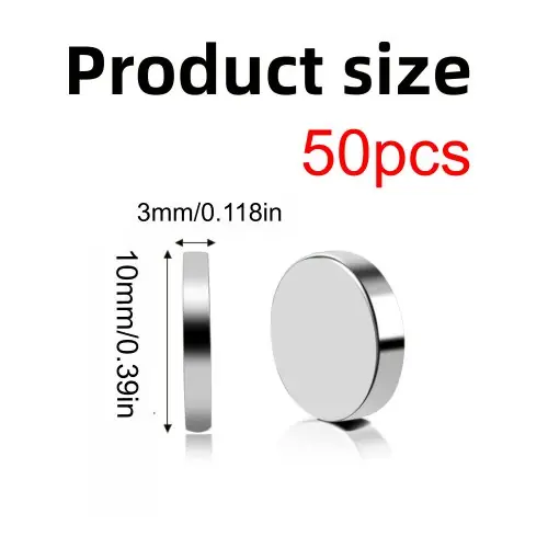 10x3mm-50 pièces