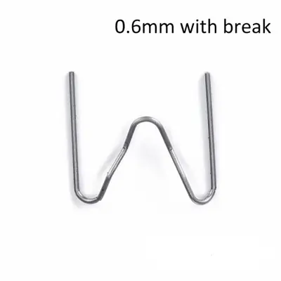 Image de Agrafaes de Soudage Plastique 0,8mm - Lot de 100