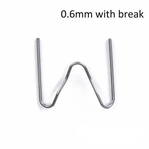 Image de Agrafaes de Soudage Plastique 0,8mm - Lot de 100