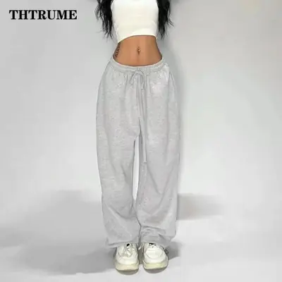 Image de Pantalon Baggy Femme Été - Vintage & Confortable