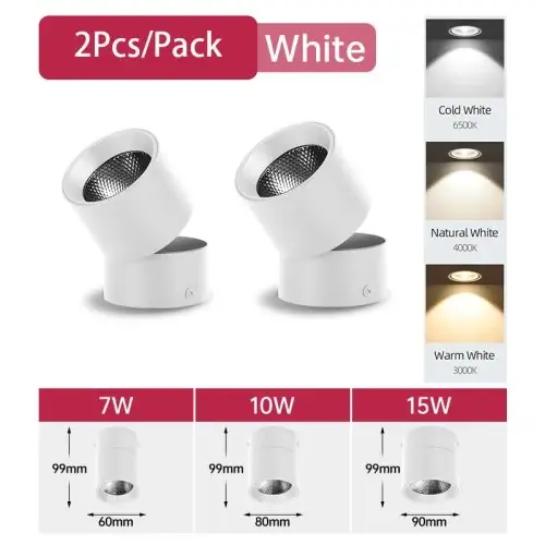 2PCS blanc dody
