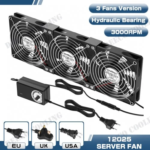 3 ventiladores hidráulico
